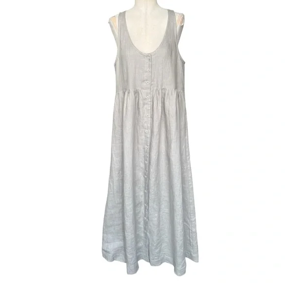 Ozma Billie Dress in Fog - Picture 5 of 10